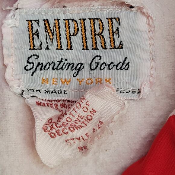 Vintage 60s Empire Jacket S/M 22x26 Easton Bulldog USA - Picture 8 of 16